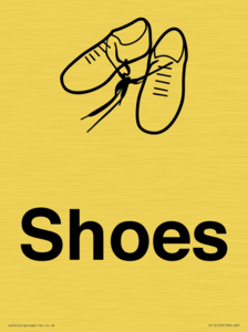 KT14125: Dementia shoes sign
