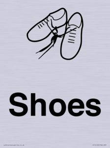 KT14125: Dementia shoes sign
