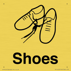 KT14125: Dementia shoes sign