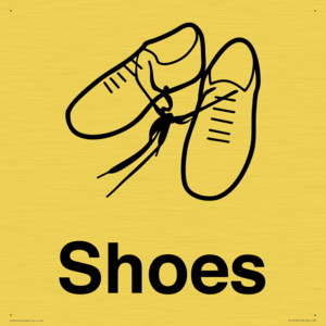 KT14125: Dementia shoes sign