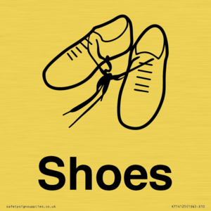 KT14125: Dementia shoes sign