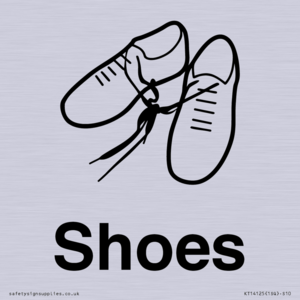 KT14125: Dementia shoes sign