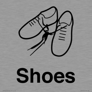 KT14125: Dementia shoes sign