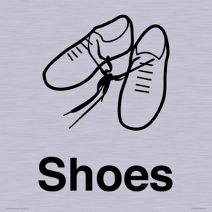 KT14125: Dementia shoes sign