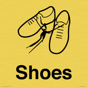 KT14125: Dementia shoes sign