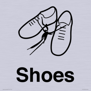 KT14125: Dementia shoes sign
