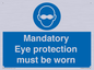 M10369: Mandatory eye protection must be worn