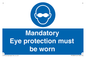 M10369: Mandatory eye protection must be worn
