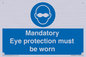 M10369: Mandatory eye protection must be worn