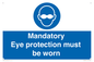M10369: Mandatory eye protection must be worn