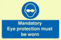 M10369: Mandatory eye protection must be worn