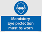 M10369: Mandatory eye protection must be worn