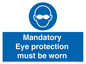M10369: Mandatory eye protection must be worn