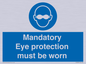 M10369: Mandatory eye protection must be worn