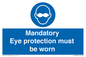 M10369: Mandatory eye protection must be worn