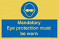 M10369: Mandatory eye protection must be worn