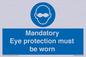 M10369: Mandatory eye protection must be worn