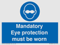 M10369: Mandatory eye protection must be worn