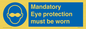 M10369: Mandatory eye protection must be worn