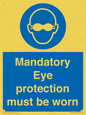 M10369: Mandatory eye protection must be worn