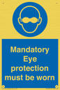 M10369: Mandatory eye protection must be worn
