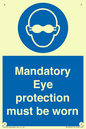 M10369: Mandatory eye protection must be worn