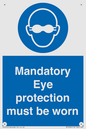 M10369: Mandatory eye protection must be worn