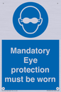 M10369: Mandatory eye protection must be worn