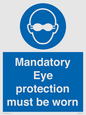M10369: Mandatory eye protection must be worn