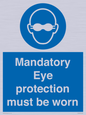 M10369: Mandatory eye protection must be worn