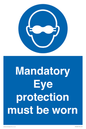 M10369: Mandatory eye protection must be worn
