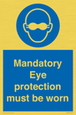 M10369: Mandatory eye protection must be worn