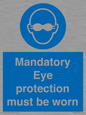 M10369: Mandatory eye protection must be worn