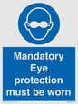 M10369: Mandatory eye protection must be worn
