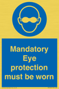 M10369: Mandatory eye protection must be worn