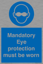M10369: Mandatory eye protection must be worn