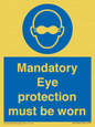 M10369: Mandatory eye protection must be worn