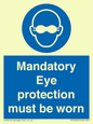 M10369: Mandatory eye protection must be worn