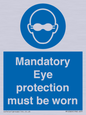 M10369: Mandatory eye protection must be worn