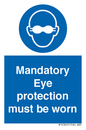 M10369: Mandatory eye protection must be worn