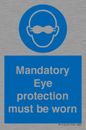 M10369: Mandatory eye protection must be worn