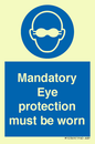 M10369: Mandatory eye protection must be worn
