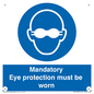 M10369: Mandatory eye protection must be worn