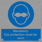 M10369: Mandatory eye protection must be worn