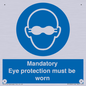 M10369: Mandatory eye protection must be worn