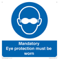 M10369: Mandatory eye protection must be worn