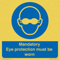 M10369: Mandatory eye protection must be worn
