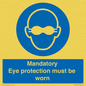 M10369: Mandatory eye protection must be worn