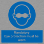 M10369: Mandatory eye protection must be worn