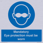 M10369: Mandatory eye protection must be worn